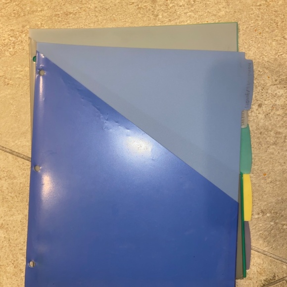 13 preloved avery brand standard binder dividers - Picture 1 of 6